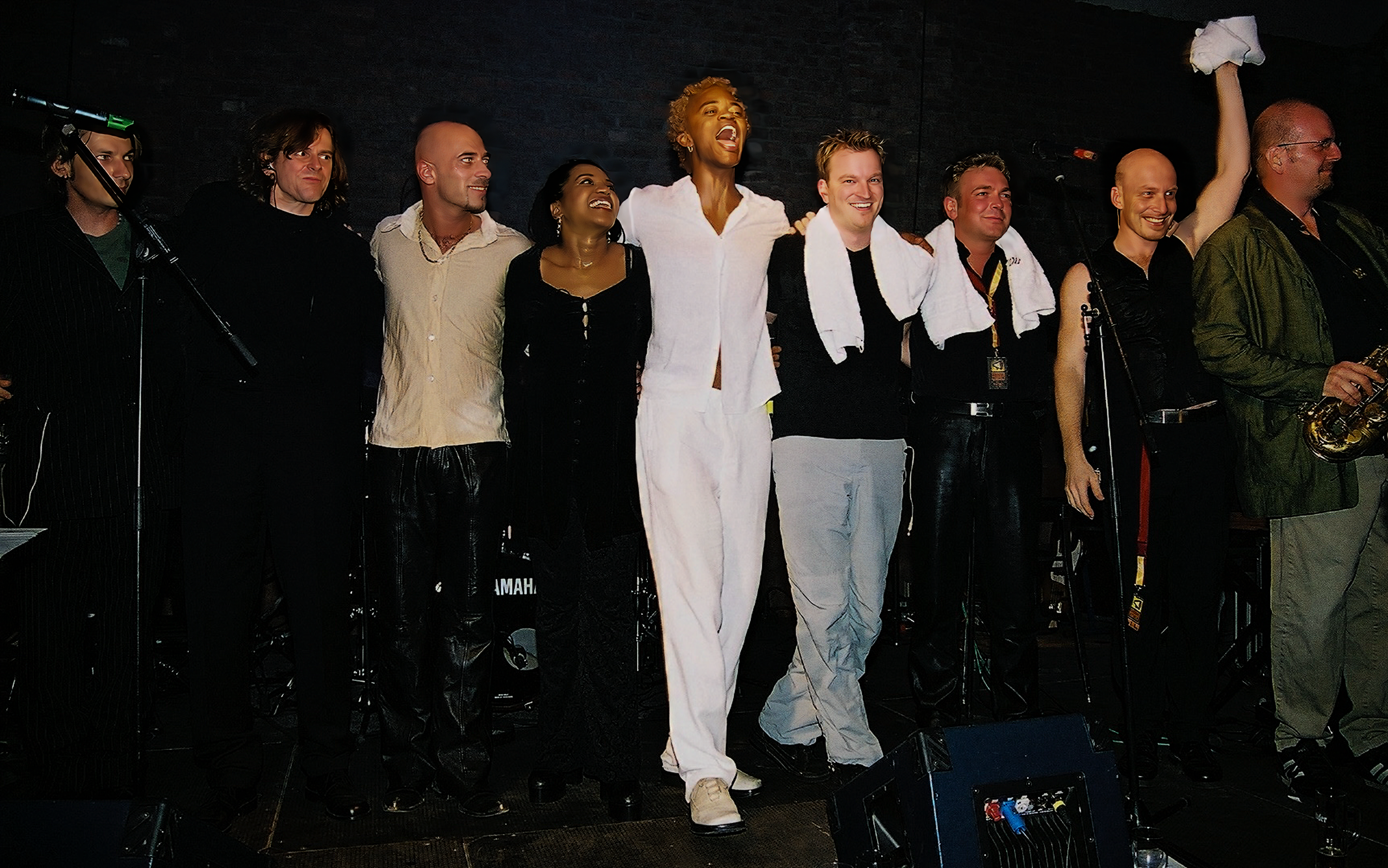 Kevin Forbes & Friends nach dem gemeinsamen Live-Auftritt